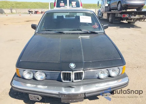 1985 BMW 735 I Automatic from USA, damaged, VIN WBAFH8402F0636937